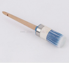 Roud Paint Brush, Blue Bristle Round Brush 